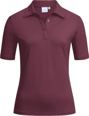 Produktbild von Greiff SHIRTS Damen Poloshirt Kurzarm Kent Regular-Fit Burgund XS
