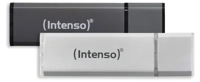 Obrázok produktu pre Intenso AluLine USB Drive 32GB Doppelpack 2x32GB - 32 GB USB flash disk USB Type-A 2.0 Antracitová, strieborná