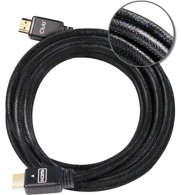 Obrázek produktu pro CLUB3D HDMI 2.0 4K60Hz RedMere cable 15m/49.2ft, 15 m, HDMI Typ A (standardní), HDMI Typ A (standardní), 3D kompatibilita, 18 Gbit/s, Černá