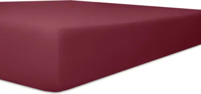 Produktbild von Kneer - Spannbetttuch - * Qualität 22  Vario-Stretch * - Farbe:  49 Burgund - Größe: 140/200 - 160/200 cm