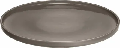 Image de Leonardo ROMA Assiette en céramique 27 cm taupe