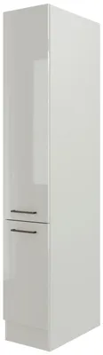 Produktbild von Flex Well Apothekerschrank Lund BxTxH 30 x 57 x 200 cm lichtgrau glänzend zerlegt 00012186