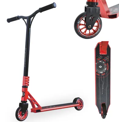 Obrázok produktu pre SCHILDKRÖT 510402 SCHILDKRÖT Kolobežka Stunt Scooter Flipwhip Metalic Red