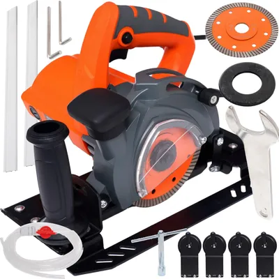 Produktbild von KRAFT&DELE | Elektrische Handkreissäge, für großformatige Fliesen, 1600W ,3600mm, Kreissäge, Tauchsäge
