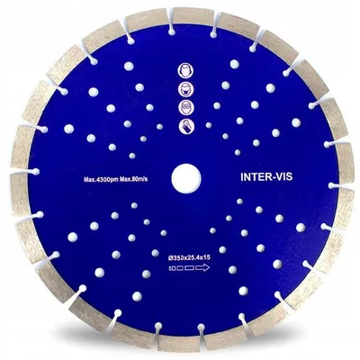 Produktbild von Inter-Vis SEGMENT Diamanttrennscheibe 350 mm für Beton