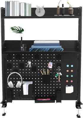 Obrázek produktu pro Organizér na stůl, modulární design, prostorově úsporné řešení, černý
