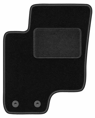 Obrázok produktu pre Velúrový koberec vodiča pre: Hyundai Getz 2002-2010 (hatchback) – 1 ks, čierny, na mieru – Wielganizator LUX