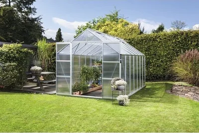 Obrázek produktu pro Skleník Vitavia Uranus 11500 polykarbonát 6 mm 257 x 445 cm hliník vč. základového rámu
