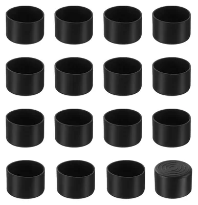 Produktbild von Set aus 18 Stuhlbeinschonern 42mm, Schwarz