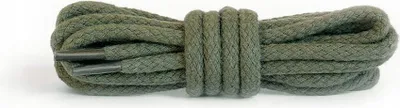 Obrázek produktu pro Odolné bavlněné kulaté tkaničky Kaps 75 cm - Khaki (0041)