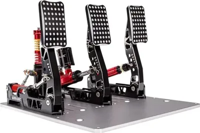 Image de Simagic P2000 Ensemble hydraulique à 3 pédales avec capteur de charge 200KG