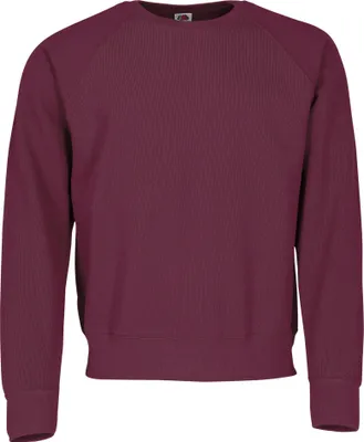 Produktbild von Classic Raglan Sweat ,Farbe: burgund + GRATIS MyShirt Stoffbeutel ,Größe: M