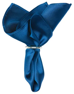 Produktbild von J.Ploenes Seiden-Einstecktuch blau