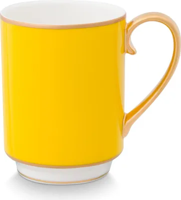 Produktbild von PIP STUDIO Chique Henkelbecher gold-gelb 350 ml