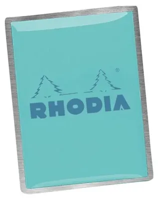 Produktbild von Rhodia Pin's AZURBLAU 2x2,6
