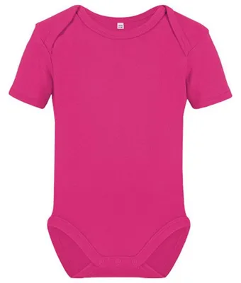 Image de Link Kids Wear - Body pour bébé « Bailey 01 », Coton, manches courtes LT5427 (62) (rose vif)