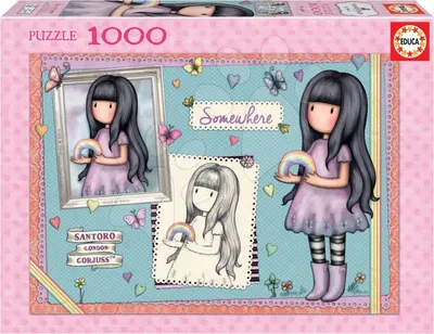 Produktbild von Educa - Puzzle Santoro Gorjuss: Somewhere - 1000 dielov