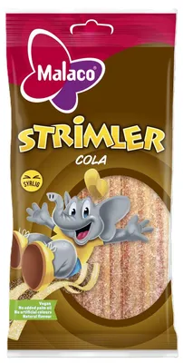 Produktbild von Malaco Strimler Cola 80g