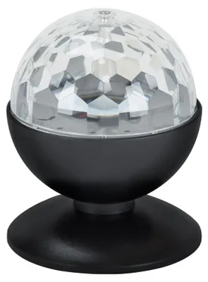 Produktbild von Disco Licht BRILONER LEUCHTEN DISCO LIGHT, 3 W, IP20, schwarz, Kunststoff, Ø 12,5 cm