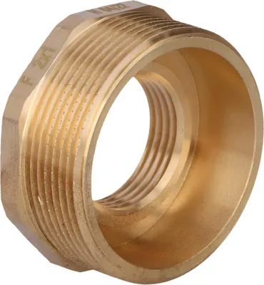 Produktbild von Messingreduzierung 2"x1" gelb