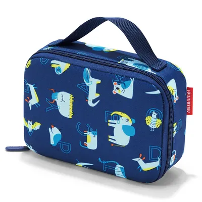 Produktbild von Reisenthel Thermocase Kids Abc Friends Blue, Brotkoffer, Kind, Blau, Polyester, Muster, Oval