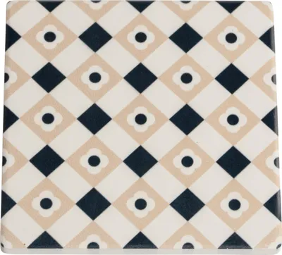 Produktbild von Maxwell & Williams Medina Keramikuntersetzer Zagora, Keramikablage, Ablage, Keramik / Kork, Mehrfarbig, 9.5 cm, DU0018