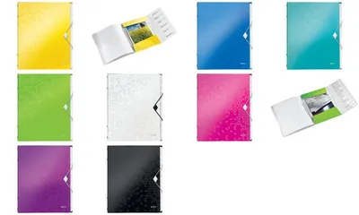 Produktbild von Leitz 46340054, A4, Polypropylen (PP), Grün, 200 Blätter, 80 g/m², 265 mm