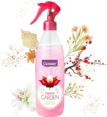 Produktbild von CLENTAIRE Lufterfrischer & Textilerfrischer Orient Garden 6 x 425ml