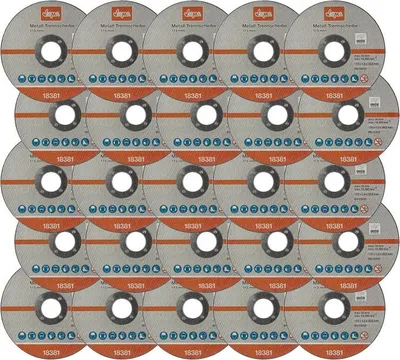 Obrázok produktu pre Rezný kotúč na kov 115x1,0x22,2 mm, 25 ks