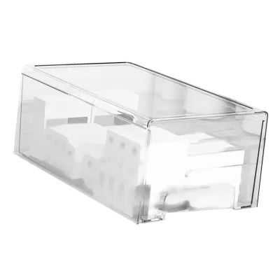 Zdjęcie produktu dla Akrylowy organizer do szuflad, przezroczysty organizer do szuflad, przezroczysty organizer do szuflad, akrylowy pojemnik do przechowywania, przezroczysty pojemnik do przechowywania, akrylowy organizer na biurko