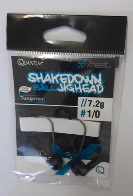 Produktbild von 4Street Tungsten Shakedown Ball Jig Head - Jighaken , Größe / Gewicht / Packungsinhalt:Gr. 2/0 / 7.2g / 2 Stück