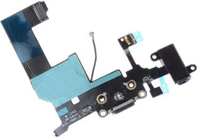 Produktbild von Für iphone 5 5G Dock Connector Ladebuchse Audio Jack Antenne Mikrofon Schwarz