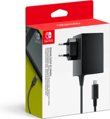Produktbild von Nintendo Switch AC Netzteil Ladekabel USB-C mit Originalverpackung
