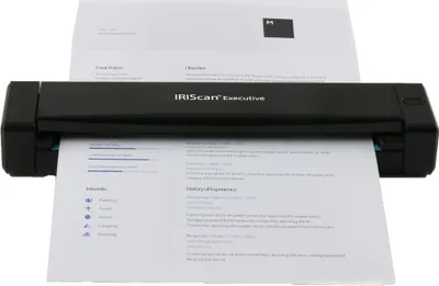 Obrázek produktu pro I.R.I.S. IRIScan Executive 4, 216 x 813 mm, 600 x 600 DPI, 1200 x 1200 DPI, 8 str. za minutu, 8 str. za minutu, 5 ipm
