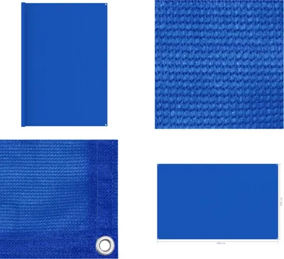 Imagen del producto de vidaXL Alfombra para tienda de campaña, 250x400 cm, azul - Alfombra para tienda de campaña - Alfombras para tienda de campaña - Alfombra para camping - Alfombras para camping