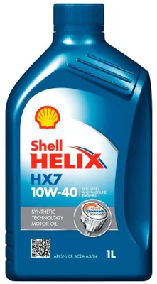 Produktbild von SHELL Helix HX7 für 10W-40 1 Liter Motoröl Motorenöl Teilsynthetisch 229.3 501 01 505 00 RN0710 RN0700 Öl