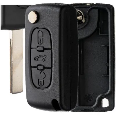 Image de Boîtier De Clé À Distance Peugeot 207 307 308 407 607
