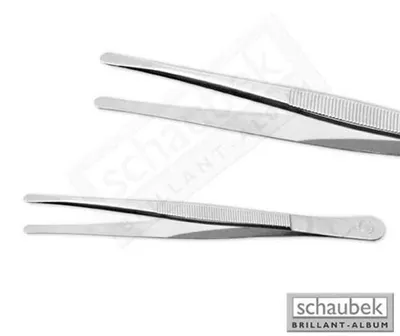Produktbild von Schaubek PZ4250 Pinzette - 120 mm lang, spitz, mit Etui