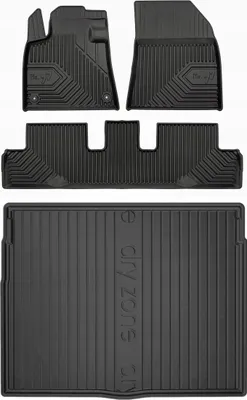 Image de SET 77 Tapis en caoutchouc et tapis de sol CITROEN C4 Picasso 2 2013-2019