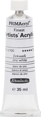 Schmincke 35ml PRIMAcryl Zinkweiss Acryl  13 100 009