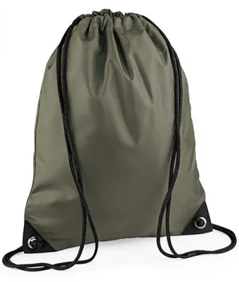 Produktbild von BagBase BG10 | Premium Gymsac Turnbeutel | 33 x 45 cm - Farbe: Olive Green - Größe: 33 x 45 cm