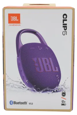 Produktbild von JBL Bluetooth Lautsprecher Clip 5 purple