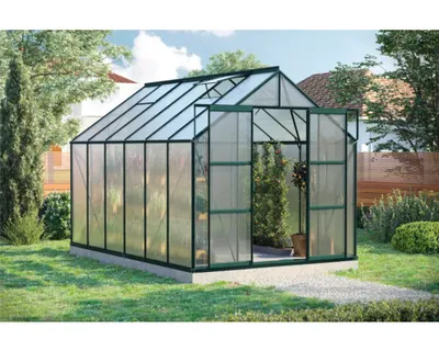 Obrázok produktu pre Skleník Vitavia Uranus 9900 polykarbonát 6 mm 257x383 cm zelený