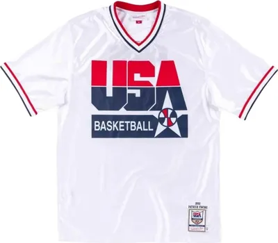 Produktbild von Trikot Mitchell & Ness ASSHGS18426-USAWHIT92PEW für Herren