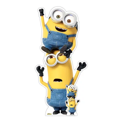 Produktbild von Despicable Me - Kevin und Bob - Life Size Standy - Pappaufsteller - 70x147 cm