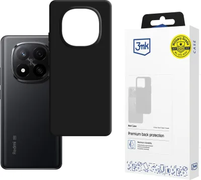 Produktbild von 3mk Matt Case für Xiaomi Redmi Note 14 Pro+ - Schwarz KP39744