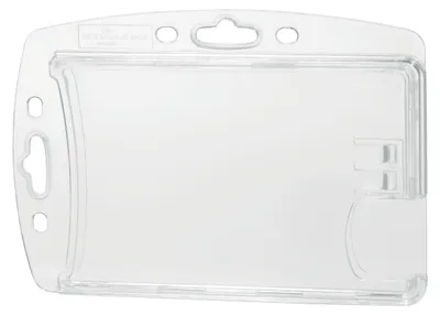 Produktbild von Durable Sicherheitsausweishalter 10St tr Doppelbox o. Befestigung