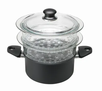 Produktbild von Ballarini Gli Speciali Kochtopf mit Dampfeinsätzen Ø 20 cm, 8225IH.20
