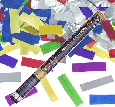 Image de Tueur de confettis 60 cm multicolore