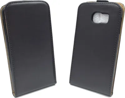 Produktbild von Handyhülle Tasche für Handy Samsung Galaxy S6 Schwarz